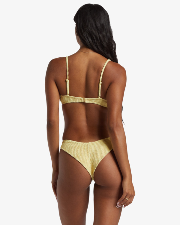 2 Summer High - Top de Bikini Bralette para Mujer Amarillo UBJX300406 Billabong