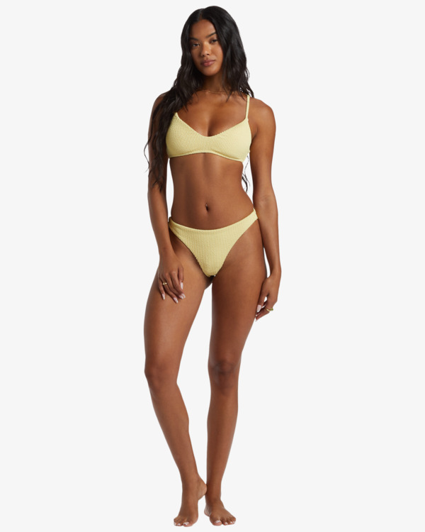 1 Summer High - Top de Bikini Bralette para Mujer Amarillo UBJX300406 Billabong