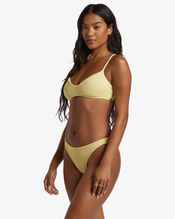 3 Summer High - Top de Bikini Bralette para Mujer Amarillo UBJX300406 Billabong