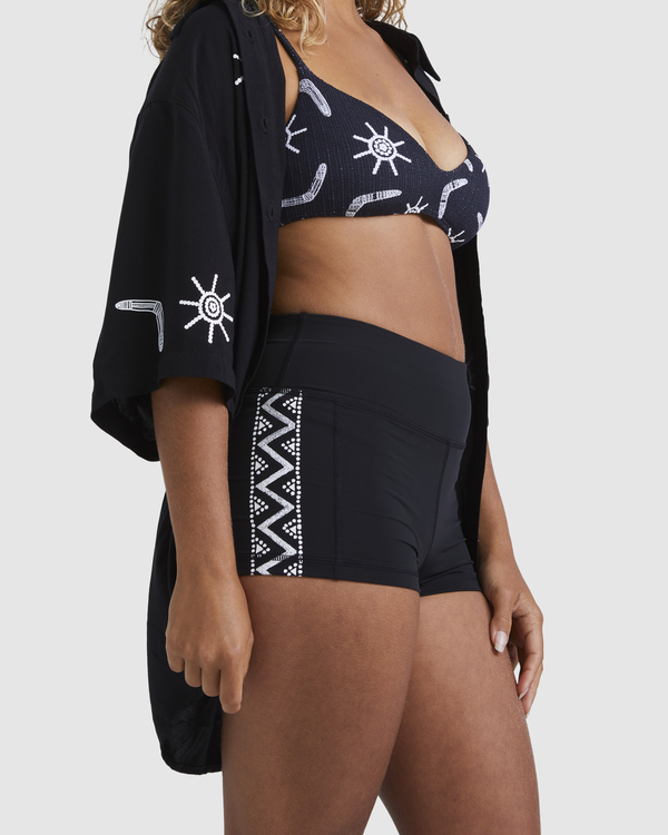 7 Otis - Surfshorts f&uuml;r Frauen Schwarz UBJX400426 Billabong