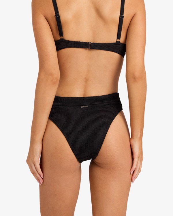 4 Summer High Maui Rider Pant- Skimpy Coverage Bikini Bottoms for Women Noir UBJX400601 Billabong