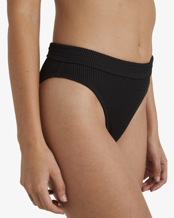 3 Summer High - Skimpy Coverage Bikini Bottoms for Women Schwarz UBJX400601 Billabong