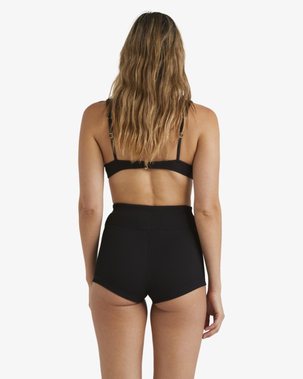 0 Tanlines - Slip bikini shorty  da Donna Black UBJX400602 Billabong