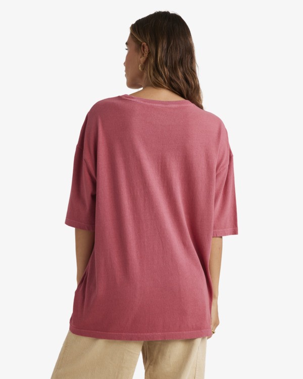 1 Trust Your Soul - Short Sleeves T-Shirt for Women Grey UBJZT00489 Billabong