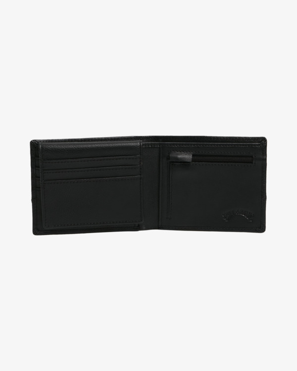 3 DIMENSION 2IN1 LEATHER WALLET Black UBYAA00193 Billabong