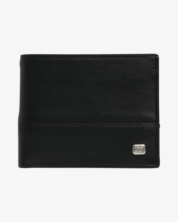 0 DIMENSION 2IN1 LEATHER WALLET Black UBYAA00193 Billabong