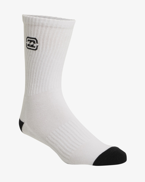 1 Bracket Wave  - Crew Socks for Men Bunt UBYAA00228 Billabong