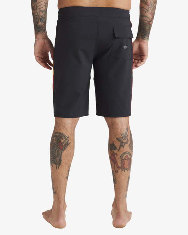 6 Otis Dbah Pro 19" - Boardshort Performance da Uomo Black UBYBS00208 Billabong