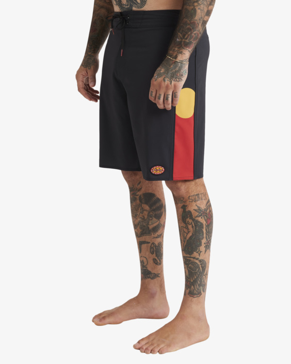 8 Otis Dbah Pro 19" - Performance boardshort voor Heren Black UBYBS00208 Billabong