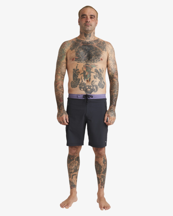 5 Otis Mangrove 18.5" - Performance-Boardshorts für Männer Schwarz UBYBS00505 Billabong