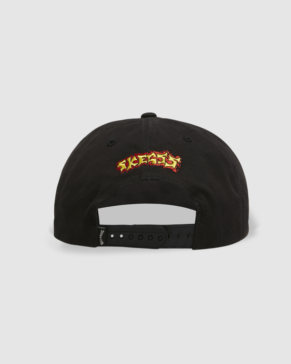4 Skegss Diamond - Snapback Cap for Men Black UBYHA00248 Billabong