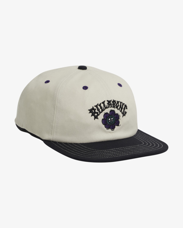 2 Terrys Flower - Snapback-Cap für Männer Beige UBYHA00295 Billabong