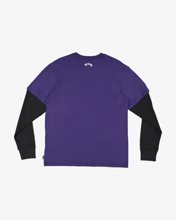 6 Terrys - Top de Manga Larga para Hombre Violeta UBYKT00156 Billabong