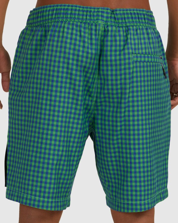 4 Skegss Painter - Elastische Shorts f&uuml;r M&auml;nner Gr&uuml;n UBYWS00118 Billabong