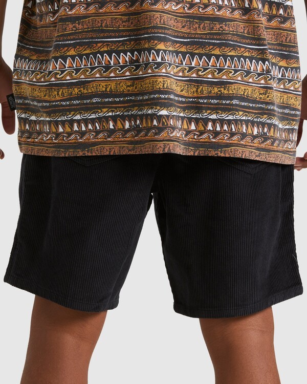 4 King Stingray Larry Cord 18" Black UBYWS00125 Billabong