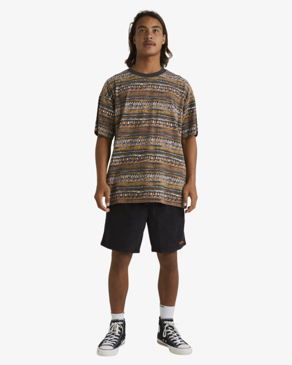 2 King Stingray Larry Cord 18" Black UBYWS00125 Billabong