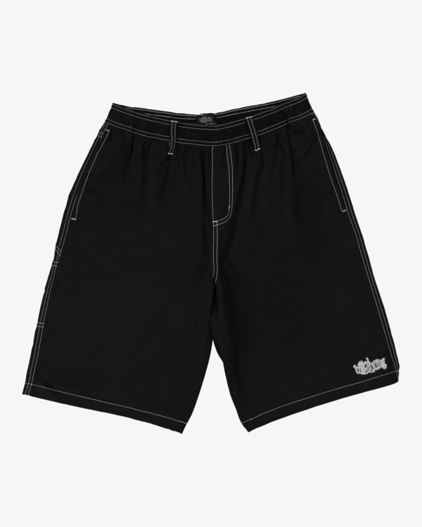 4 Otis Jimmy 21" - Calções de caminhada de cintura elástica para Homem Preto UBYWS00145 Billabong