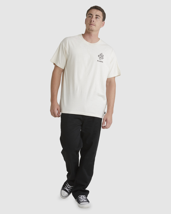 6 Pilpeled Snake - T-shirt pour Homme Marron UBYZT00405 Billabong