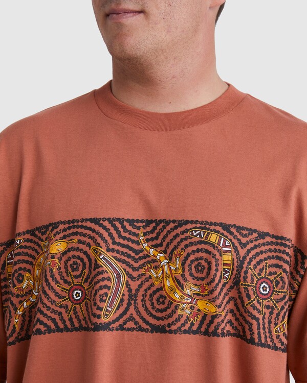 4 Otis Goanna Dreaming - T-shirt para Homem  UBYZT00418 Billabong