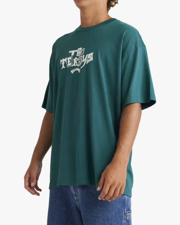 3 Terrys Ransom - Short Sleeve T-shirt for Men Green UBYZT00650 Billabong