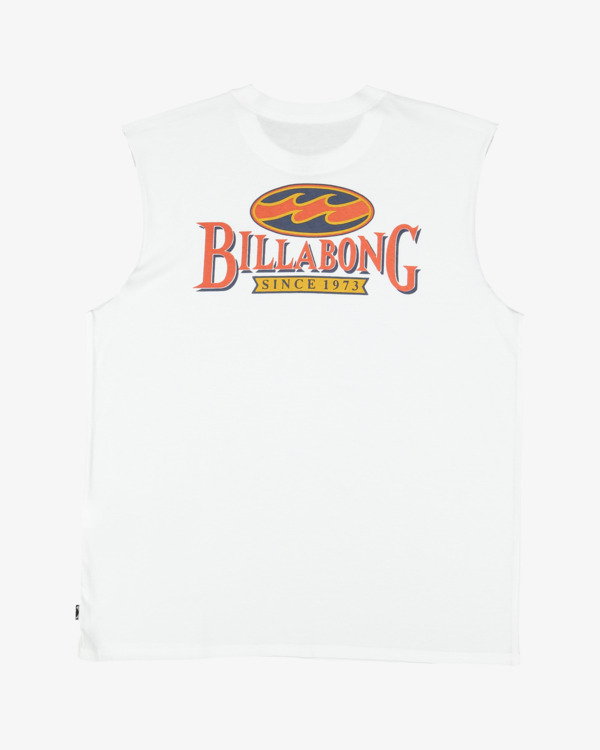 1 Double Spread - Muscle Tank for Men White UBYZT00697 Billabong