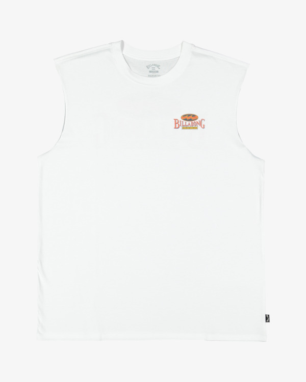 0 Double Spread - Muscle Tank for Men White UBYZT00697 Billabong