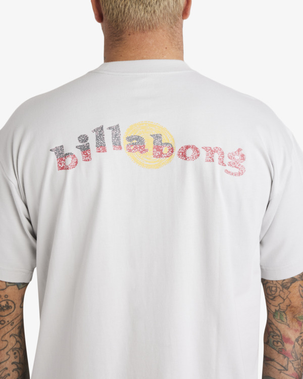 5 Otis Sunset - T-shirt à manches courtes pour Homme Gris UBYZT00705 Billabong