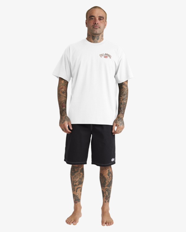 2 Otis Arch - Camiseta de manga corta para Hombre Blanco UBYZT00708 Billabong