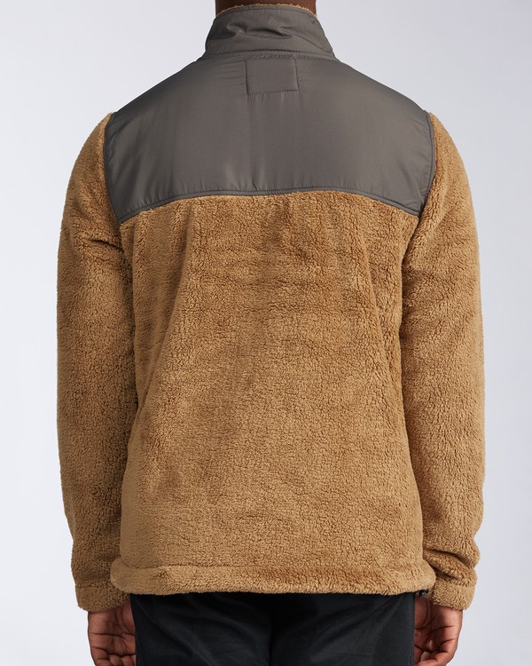 1 Flint - Zip-Up Sherpa Fleece for Men  V1FL10BIW0 Billabong