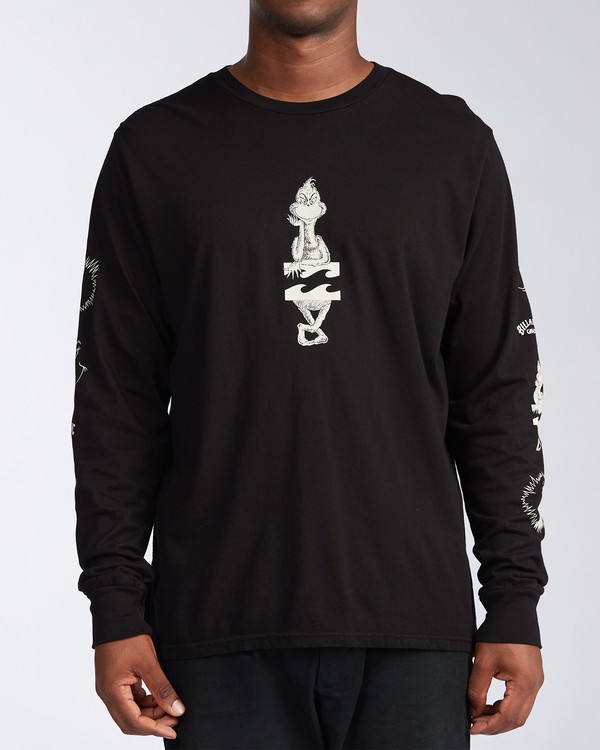 0 Grinchmas Vacation - Long Sleeve T-Shirt for Men  V1LS12BIW0 Billabong