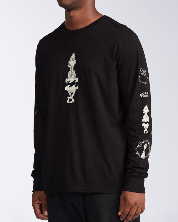 2 Grinchmas Vacation - Long Sleeve T-Shirt for Men  V1LS12BIW0 Billabong