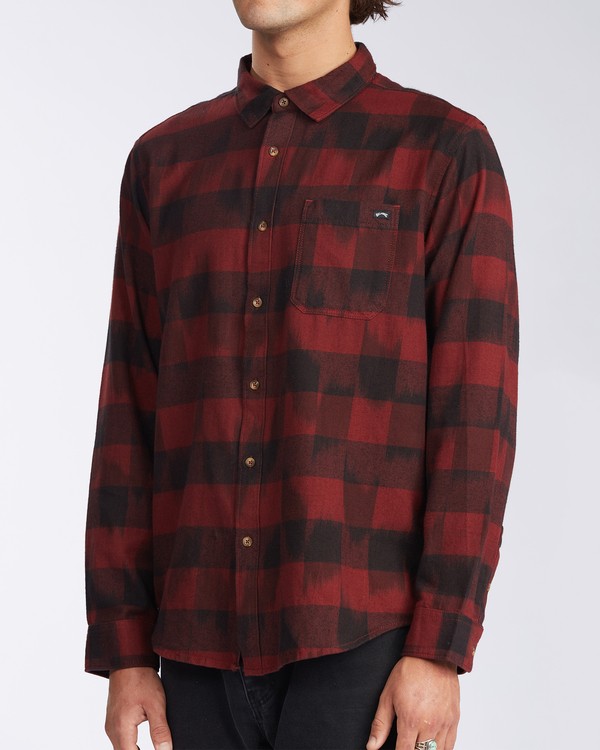 2 Coastline - Camisa de pana para Hombre Rojo V1SH04BIW0 Billabong