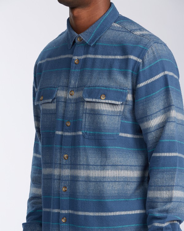 4 Offshore - Technical Long Sleeve Top for Men Blue V1SH05BIW0 Billabong