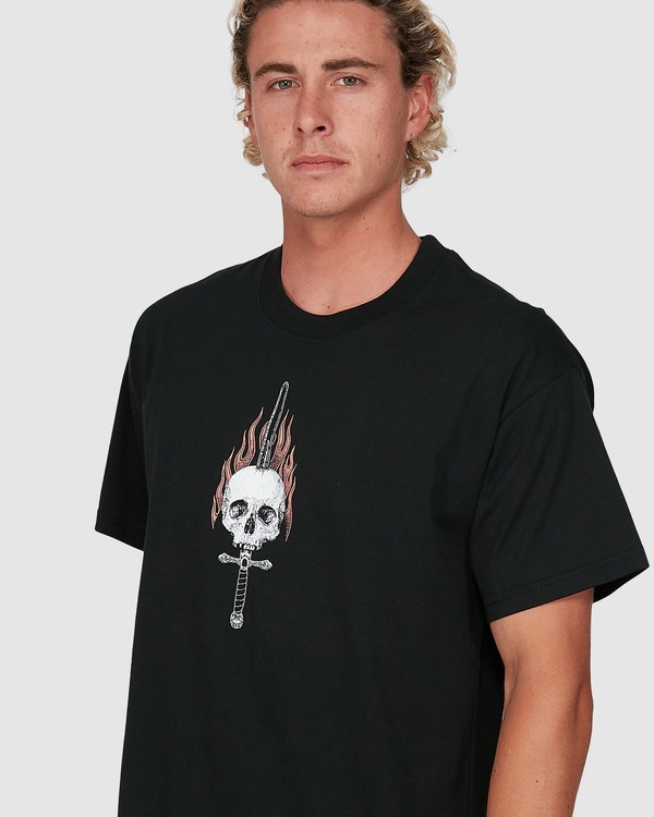 3 BURN IT ALL TEE  V1SS37BIW0 Billabong
