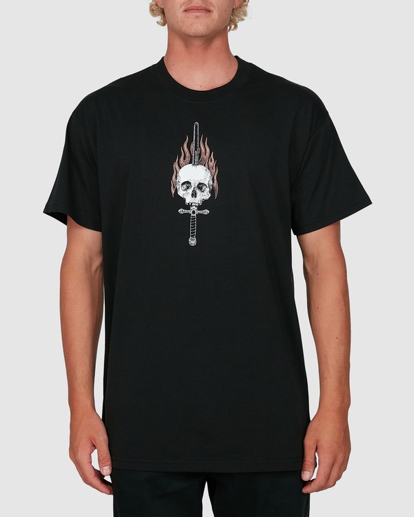 0 BURN IT ALL TEE  V1SS37BIW0 Billabong