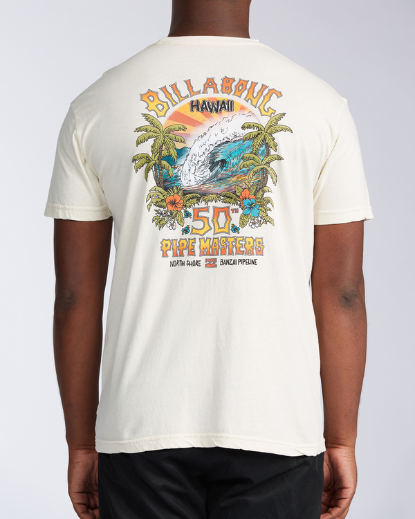 1 Pipe Tube Art - T-Shirt for Men Grey V1SS40BIW0 Billabong