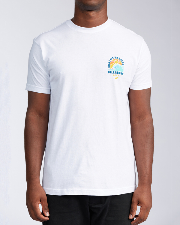 0 Wave - T-Shirt for Men White V1SS41BIW0 Billabong