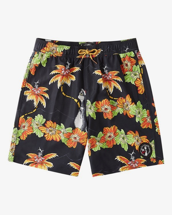 0 Grinch Aloha Layback - Board Shorts for Boys  V2LB02BIW0 Billabong