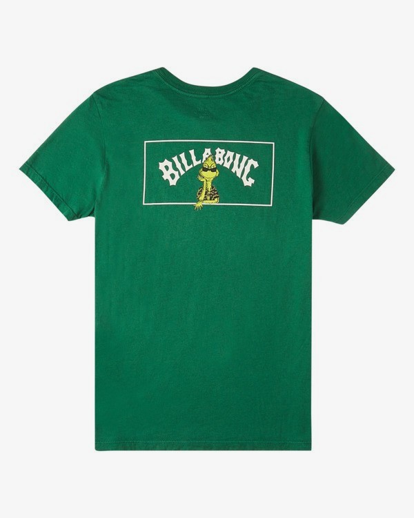 1 Mahalo Grinch - Maglietta da Ragazzo 2-7  V2SS06BIW0 Billabong
