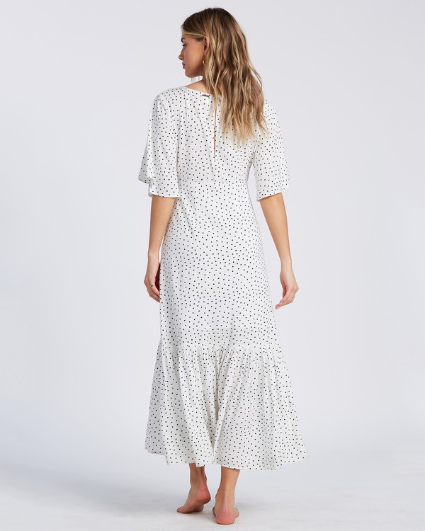 5 Kiss The Rain - Midikleid f&uuml;r Frauen Weiss V3DR15BIMU Billabong