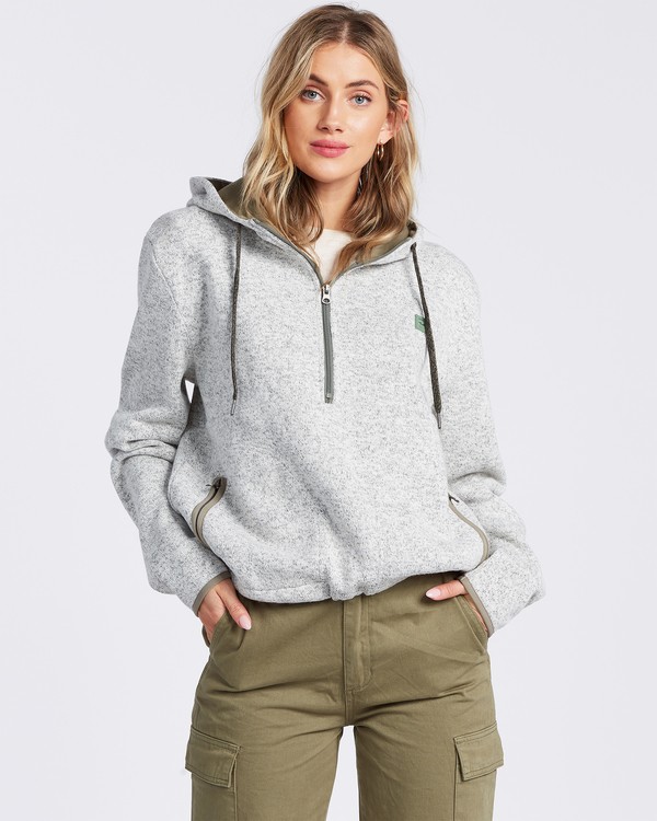 4 Roam Free - Sudadera con capucha para Mujer Gris V3FL06BIMU Billabong