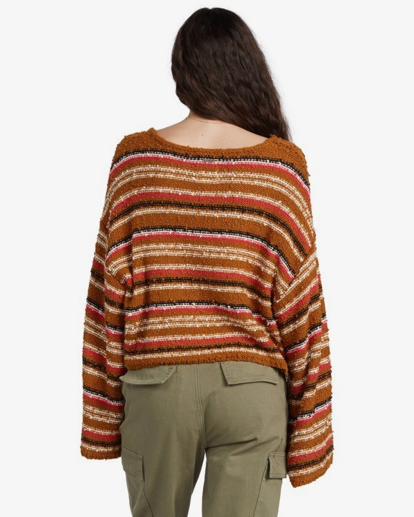 1 Lined Up - Knitted Jumper for Women  V3JP15BIW0 Billabong