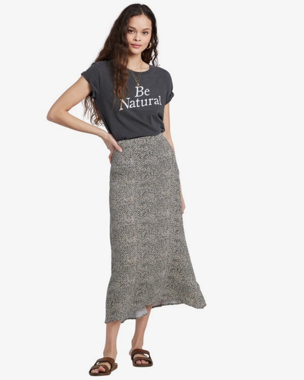 0 Flirty Daze - High Waist Midi Skirt for Women  V3SK01BIW0 Billabong