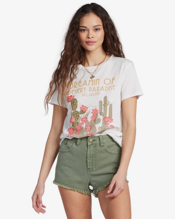 0 Paradise Dreamin - T-Shirt for Women  V3SS07BIW0 Billabong