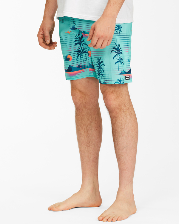 6 Sundays Airlite 19" - Boardshort de tejido reciclado para Hombre Gris W1BS16BIP1 Billabong