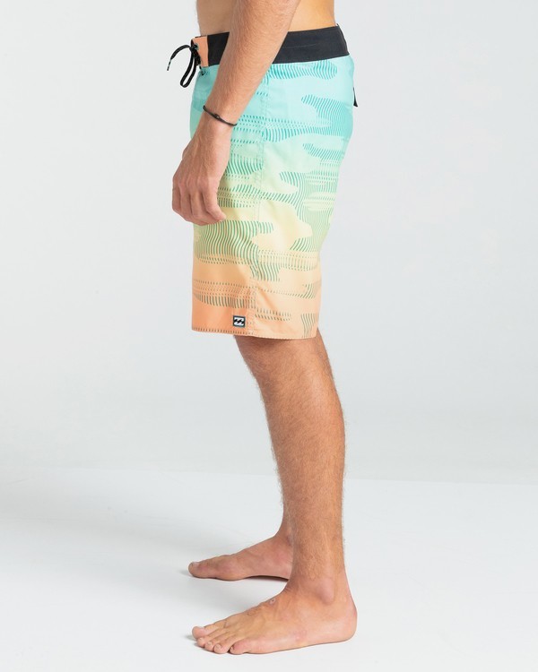 1 Resistance 18.5" - Calções de banho pelo joelho para Homem Laranja W1BS60BIP1 Billabong