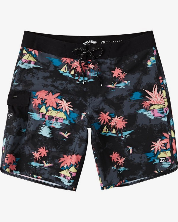 0 73 Line Up Pro - Boardshort pour Homme Noir W1BS81BIP1 Billabong