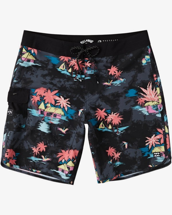 1 73 Line Up Pro - Boardshort pour Homme Noir W1BS81BIP1 Billabong