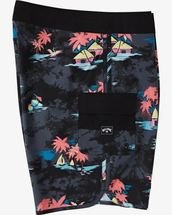 2 73 Line Up Pro - Boardshort da Uomo Black W1BS81BIP1 Billabong