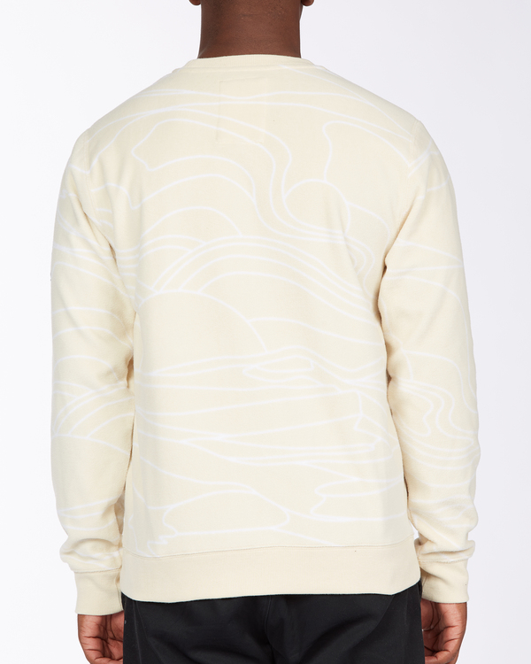 1 Adventure Division Dunes Lines Furnace - Crew Neck Polar Fleece for Men  W1FL31BIP1 Billabong